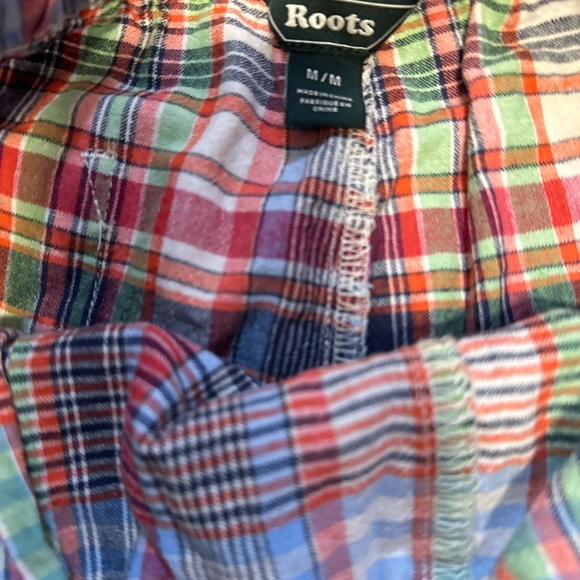 ROOTS | Multicolor draw string shorts with pockets - Picture 2 of 2